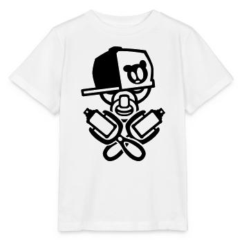 baby graffiti - Stanley/Stella MINI CREATOR Kids’ T-Shirt - white - Front - Maike (125cm)