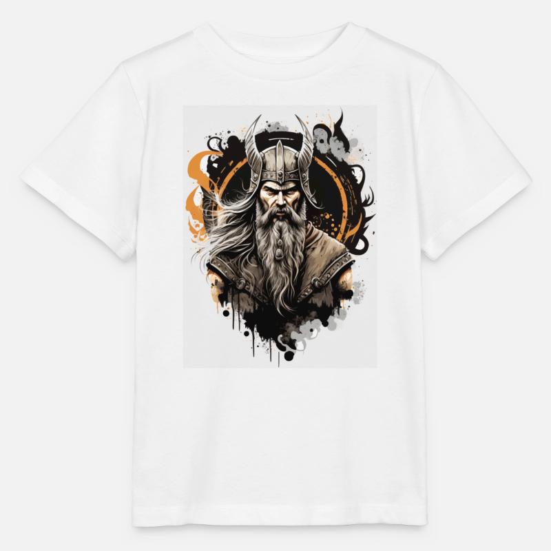 Wikinger - Stanley/Stella Kinder T-Shirt MINI CREATOR  - Weiß