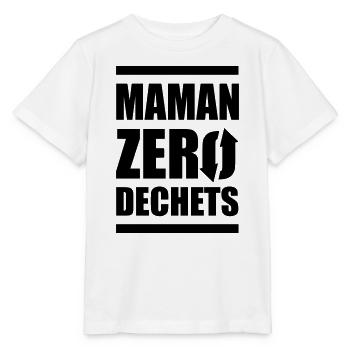 Zero waste mom - Stanley/Stella MINI CREATOR Kids’ T-Shirt - white - Front - Maike (125cm)