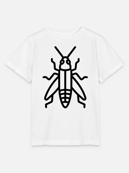 Heuschrecke - Stanley/Stella Kinder T-Shirt MINI CREATOR  - Weiß