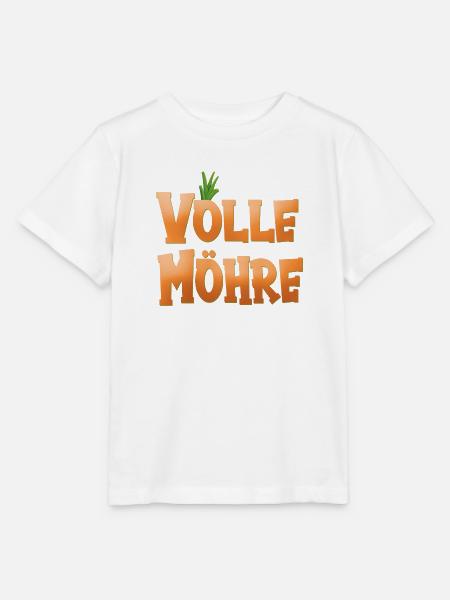 Volle Möhre - Stanley/Stella Kinder T-Shirt MINI CREATOR  - Weiß