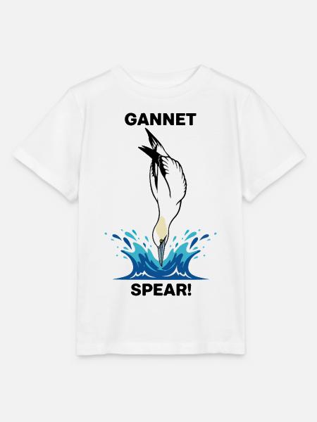 Nördliche Tölpel-Meer-Meer-Speer-Göre - Stanley/Stella Kinder T-Shirt MINI CREATOR  - Weiß