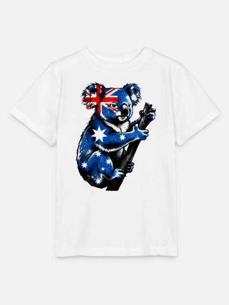 Koala Australien Australier - Stanley/Stella Kinder T-Shirt MINI CREATOR - Weiß
