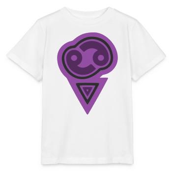 Zodiac Tribal Cancer and Water - Stanley/Stella MINI CREATOR Kids’ T-Shirt - white - Front - Maike (125cm)