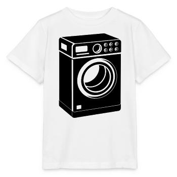 Washing machine - Stanley/Stella MINI CREATOR Kids’ T-Shirt - white - Front - Maike (125cm)