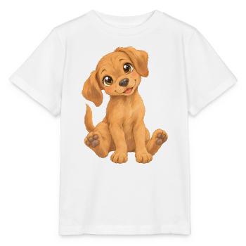 Rhodesian Ridgeback – süßer Hundewelpe - Stanley/Stella Kinder T-Shirt MINI CREATOR  - Weiß - Vorne - Maike (125cm)