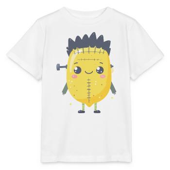 Franken-Lemon - Stanley/Stella Kinder T-Shirt MINI CREATOR  - Weiß - Vorne - Maike (125cm)