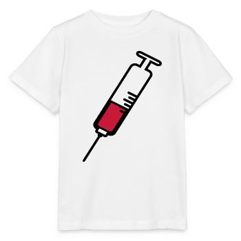 seringue2 - Stanley/Stella Kinder T-Shirt MINI CREATOR  - Weiß - Vorne - Maike (125cm)