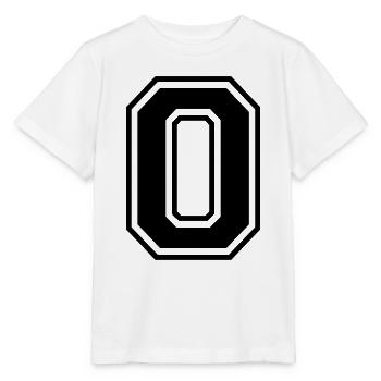Number 0 - Stanley/Stella MINI CREATOR Kids’ T-Shirt - white - Front - Maike (125cm)