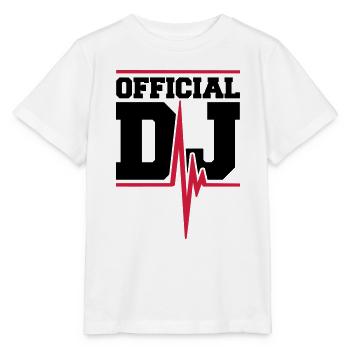 Official DJ Music Pulse - Stanley/Stella Kinder T-Shirt MINI CREATOR  - Weiß - Vorne - Maike (125cm)