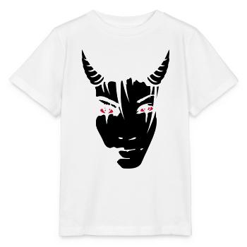 Devil girl - Stanley/Stella Kinder T-Shirt MINI CREATOR  - Weiß - Vorne - Maike (125cm)