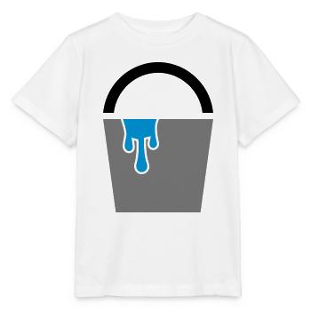 Eimer - Wassereimer - Stanley/Stella Kinder T-Shirt MINI CREATOR  - Weiß - Vorne - Maike (125cm)