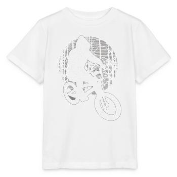 Fahrrad - Stanley/Stella Kinder T-Shirt MINI CREATOR  - Weiß - Vorne - Maike (125cm)