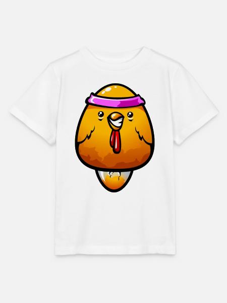 Samurai-Küken - Stanley/Stella Kinder T-Shirt MINI CREATOR - Weiß