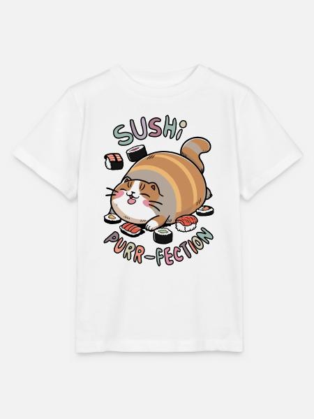 Suchi catl - Stanley/Stella Kinder T-Shirt MINI CREATOR - Weiß