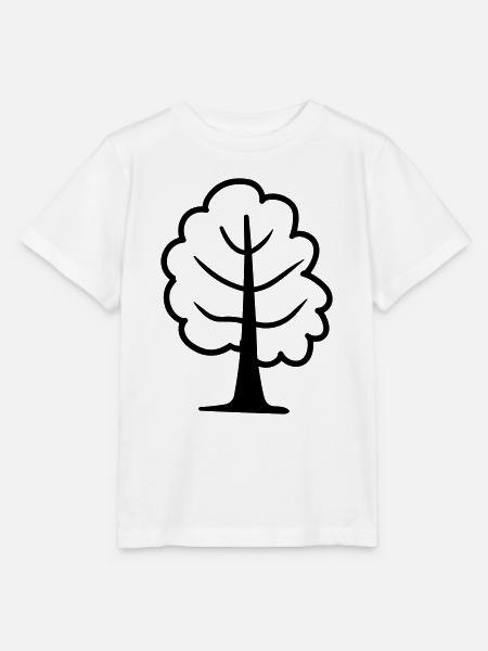 Baum - Stanley/Stella Kinder T-Shirt MINI CREATOR  - Weiß