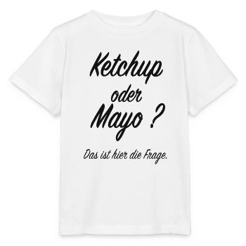 Ketchup oder Mayo - Stanley/Stella Kinder T-Shirt MINI CREATOR  - Weiß - Vorne - Maike (125cm)