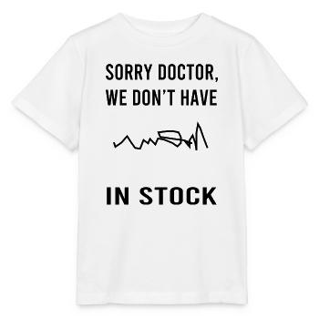 Citation de pharmacie amusante - T-shirt bio MINI CREATOR Stanley/Stella Enfant - blanc - Devant - Maike (125cm)