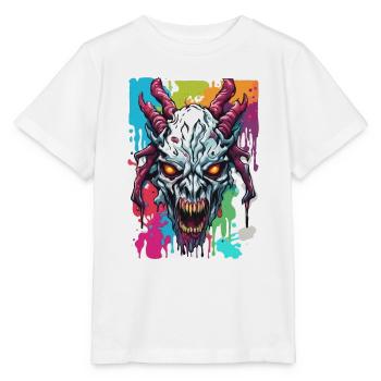 Wendigo / Evil Spirit / Possessive / Horror - Stanley/Stella MINI CREATOR Kids’ T-Shirt - white - Front - Maike (125cm)