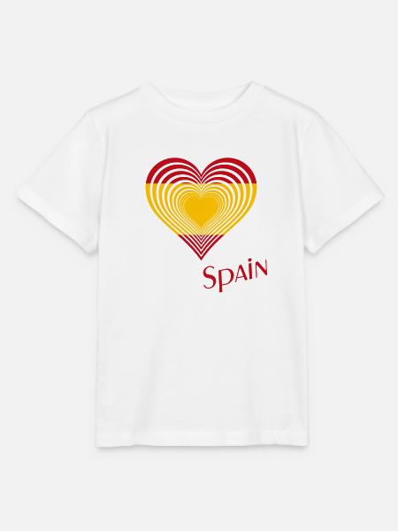 Spanien Spain - Stanley/Stella Kinder T-Shirt MINI CREATOR - Weiß