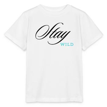 Restez sauvage - T-shirt bio MINI CREATOR Stanley/Stella Enfant - blanc - Devant - Maike (125cm)