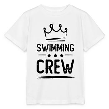 Swimming Crew - Stanley/Stella MINI CREATOR Kids’ T-Shirt - white - Front - Maike (125cm)