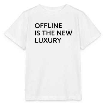 Offline is the new luxury - Stanley/Stella MINI CREATOR Kids’ T-Shirt - white - Front - Maike (125cm)