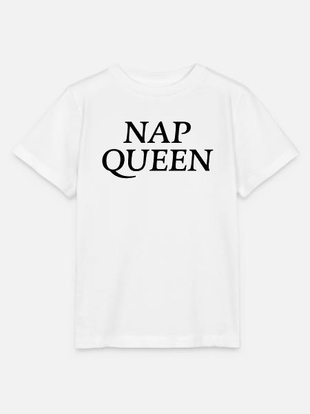 Nap Queen - Stanley/Stella Kinder T-Shirt MINI CREATOR - Weiß