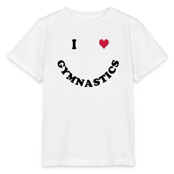 Gymnastik - Stanley/Stella Kinder T-Shirt MINI CREATOR  - Weiß - Vorne - Maike (125cm)