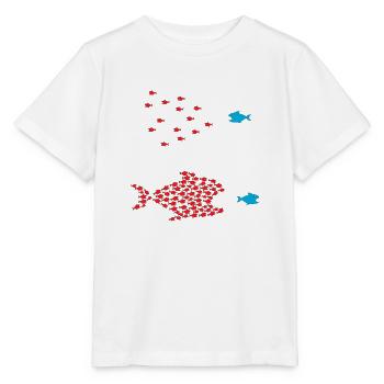 Unity is strength - Stanley/Stella MINI CREATOR Kids’ T-Shirt - white - Front - Maike (125cm)