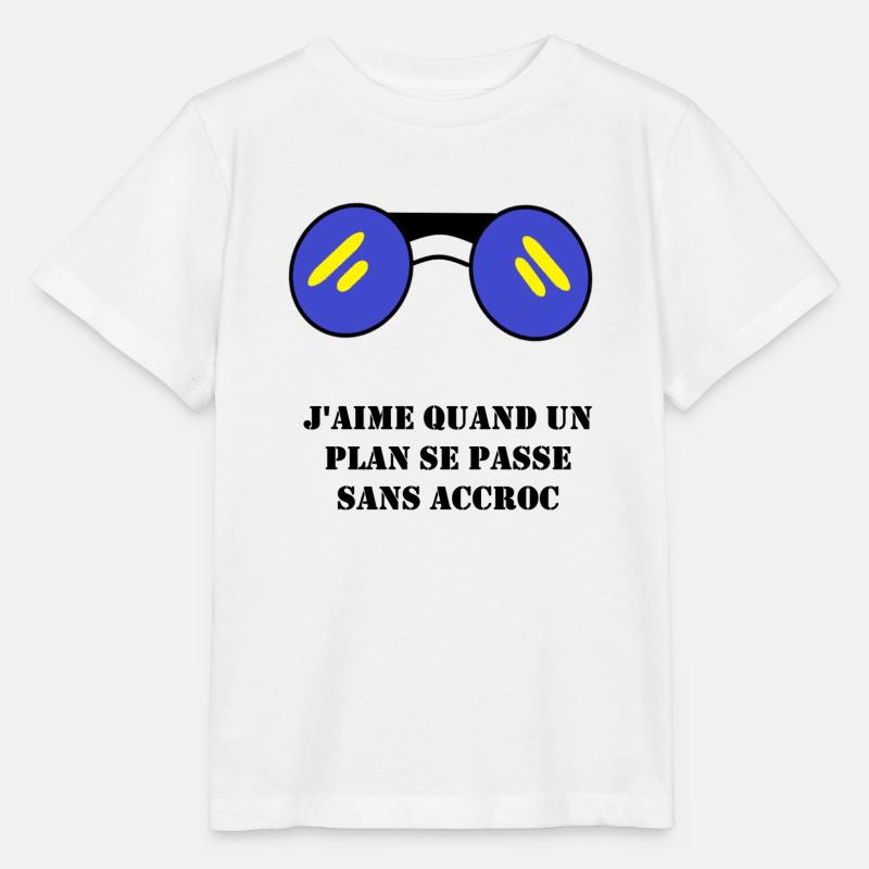 Un plan sans accroc - T-shirt bio MINI CREATOR Stanley/Stella Enfant - blanc