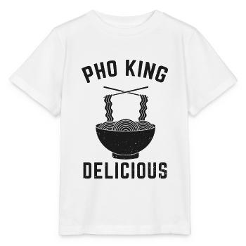 Pho King vietnamesische Reisnudelsuppe Feinschmecker Geschenk - Stanley/Stella Kinder T-Shirt MINI CREATOR  - Weiß - Vorne - Maike (125cm)