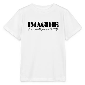 Imagine Create possibility - Stanley/Stella MINI CREATOR Kids’ T-Shirt - white - Front - Maike (125cm)