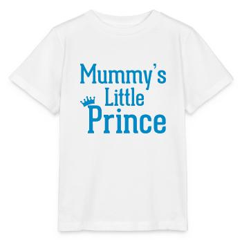 Mummy's Prince - Stanley/Stella MINI CREATOR Kids’ T-Shirt - white - Front - Maike (125cm)