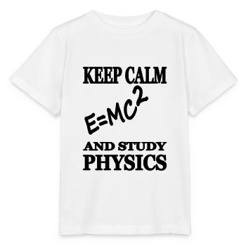 Physicien physicien - T-shirt bio MINI CREATOR Stanley/Stella Enfant - blanc - Devant - Maike (125cm)