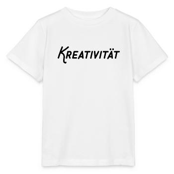 Kreativität - Stanley/Stella Kinder T-Shirt MINI CREATOR  - Weiß - Vorne - Maike (125cm)