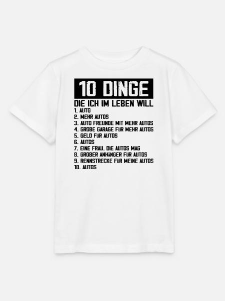 Auto Tuning Schrauber - Stanley/Stella Kinder T-Shirt MINI CREATOR  - Weiß