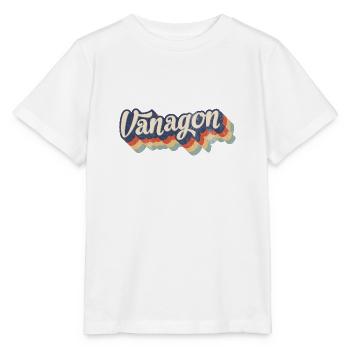 Vanagon retro Syncro Bus Camper - T-shirt bio MINI CREATOR Stanley/Stella Enfant - blanc - Devant - Maike (125cm)