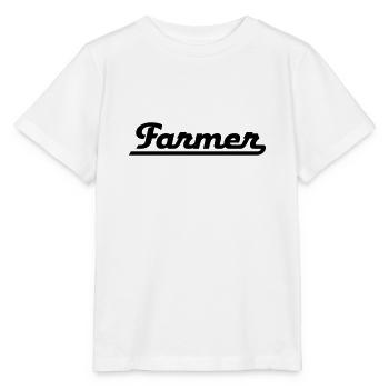 Farmer - Stanley/Stella Kinder T-Shirt MINI CREATOR  - Weiß - Vorne - Maike (125cm)