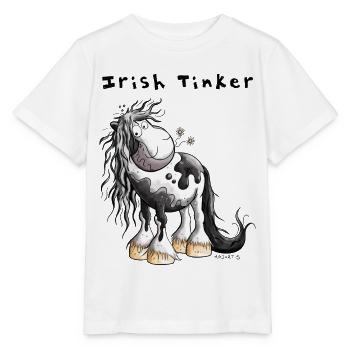 Cute Irish Tinker - Stanley/Stella MINI CREATOR Kids’ T-Shirt - white - Front - Maike (125cm)