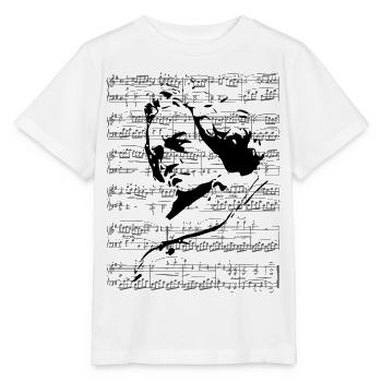 Beethoven - Stanley/Stella Kinder T-Shirt MINI CREATOR  - Weiß - Vorne - Maike (125cm)