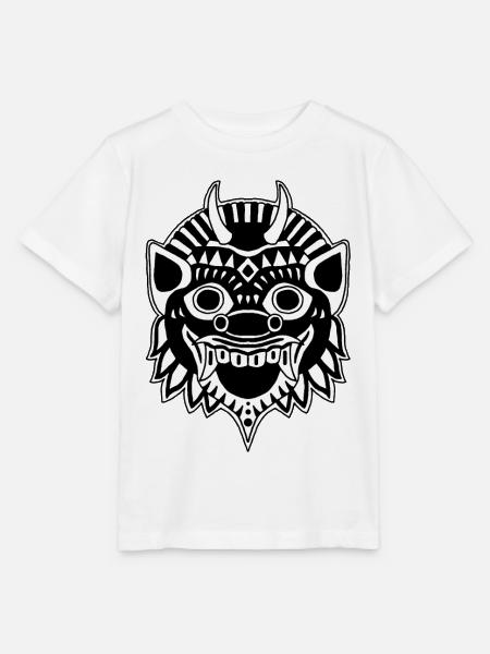 Drache oder Dämon? - Stanley/Stella Kinder T-Shirt MINI CREATOR  - Weiß