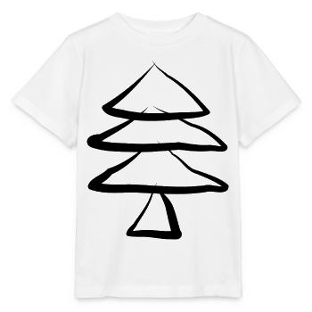 Christmas Tree Christmas Tree - Stanley/Stella MINI CREATOR Kids’ T-Shirt - white - Front - Maike (125cm)