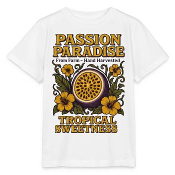 Passion Fruit Summer Fruit Vintage Fruit - Stanley/Stella MINI CREATOR Kids’ T-Shirt - white - Front - Maike (125cm)