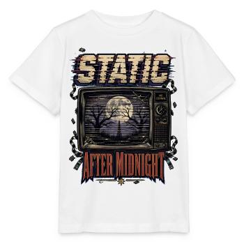 Rauschen nach Mitternacht - Stanley/Stella Kinder T-Shirt MINI CREATOR  - Weiß - Vorne - Maike (125cm)