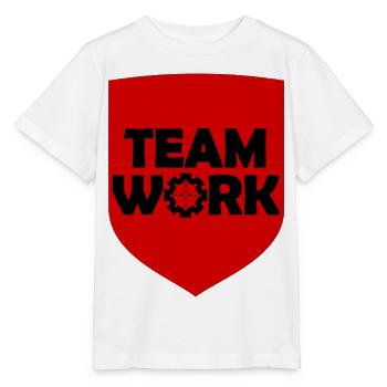 Teamarbeit - Stanley/Stella Kinder T-Shirt MINI CREATOR  - Weiß - Vorne - Maike (125cm)