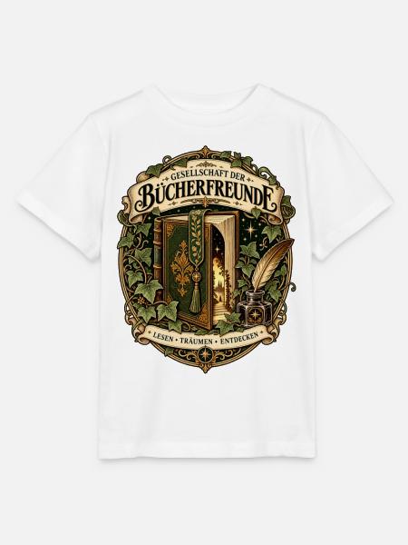 Gesellschaft der Bücherfreunde - Stanley/Stella Kinder T-Shirt MINI CREATOR  - Weiß