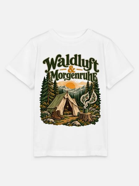 Waldluft & Morgenruhe - Stanley/Stella Kinder T-Shirt MINI CREATOR  - Weiß