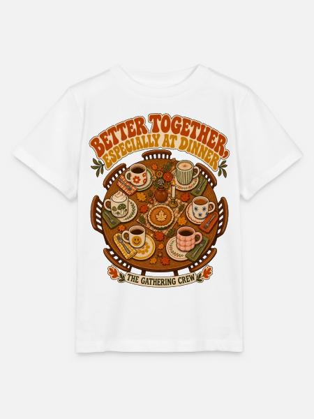 Zusammen schmeckt's am besten - Stanley/Stella Kinder T-Shirt MINI CREATOR - Weiß
