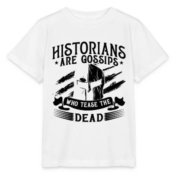 Historians Are Gossips Historian Team Historians - Stanley/Stella MINI CREATOR Kids’ T-Shirt - white - Front - Maike (125cm)